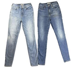 PacSun Light and Dark Blue Women Jeans Jeggings